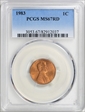 1983 1C MS67RD