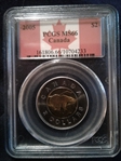 2005 $2 MS66