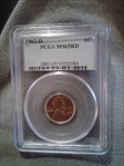 1962-D 1C MS65RD
