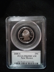2008-S 25C New Mexico PR69DCAM