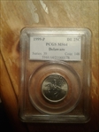 1999-P 25C Delaware MS64