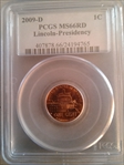 2009-D 1C Lincoln-Presidency MS66RD