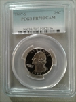 1997-S 25C PR70DCAM