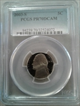 2003-S 5C PR70DCAM