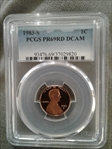 1983-S 1C PR69DCAM