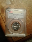 2019-S 25C American Memorial NP First Strike MS66