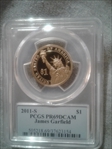 2011-S $1 James Garfield PR69DCAM