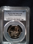 2020-S $1 Native American PR70DCAM