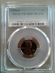 1990-S 1C PR70DCAM
