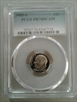 1985-S 10C PR70DCAM