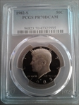 1982-S 50C PR70DCAM