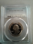 1994-S 25C PR70DCAM