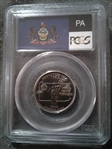1999-D 25C Pennsylvania MS66