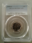 1994-S 10C PR70DCAM