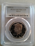 1995-S 50C Silver PR70DCAM