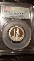 2013-S 25C Perry's Memorial NP First Strike PR69DCAM
