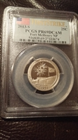 2013-S 25C Fort McHenry NP First Strike PR69DCAM