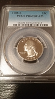 1988-S 25C PR69DCAM