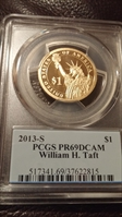 2013-S $1 William H. Taft PR69DCAM