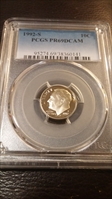 1992-S 10C PR69DCAM