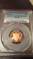 2013-S 1C Shield PR69DCAM