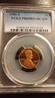 1980-S 1C PR69DCAM