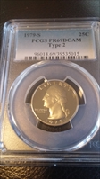 1979-S 25C Type 2 PR69DCAM