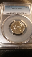 1968-S 5C PR69