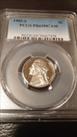 1985-S 5C PR69DCAM