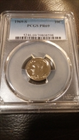 1969-S 10C PR69