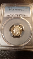 1998-S 10C PR69DCAM