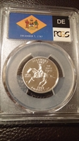 1999-S 25C Delaware Silver PR69DCAM