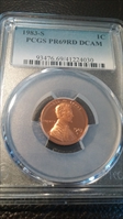 1983-S 1C PR69DCAM