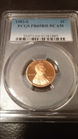 1982-S 1C PR69DCAM