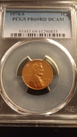 1974-S 1C PR69DCAM
