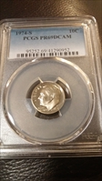 1974-S 10C PR69DCAM