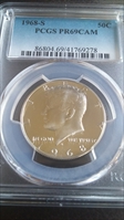 1968-S 50C PR69CAM