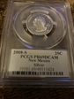 2008-S 25C New Mexico Silver PR69DCAM