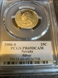 2006-S 25C Nevada Silver PR69DCAM