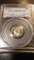 1977-S 10C PR69DCAM