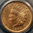 1864 1C Bronze MS65RD