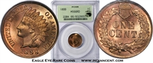 1899 1C MS66RD
