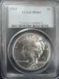 1924 $1 MS63