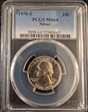 1976-S 25C Silver MS64