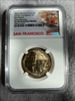 2018 1$ San Francisco Reserve proof 70