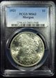 1921 $1 Morgan MS63