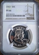 1963 50C Franklin PF66NGC