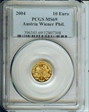 2004 € 10 Vienna Philharmonic MS69