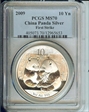 2009 10 Yn Panda Silver PAN-509A First Strike MS70