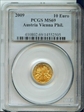 2009 € 10 Vienna Philharmonic MS69